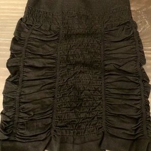 BEBE black stretch skirt